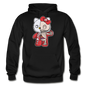 Hello Kitty - Half Skeleton - Gildan Heavy Blend Adult Hoodie - black