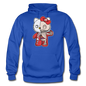 Hello Kitty - Half Skeleton - Gildan Heavy Blend Adult Hoodie - royal blue