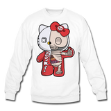Hello Kitty - Half Skeleton - Crewneck Sweatshirt - white