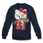 Hello Kitty - Half Skeleton - Crewneck Sweatshirt - navy