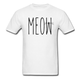 Meow - Unisex Classic T-Shirt - white