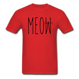 Meow - Unisex Classic T-Shirt - red