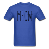 Meow - Unisex Classic T-Shirt - royal blue