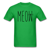 Meow - Unisex Classic T-Shirt - bright green