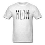 Meow - Unisex Classic T-Shirt - light heather gray