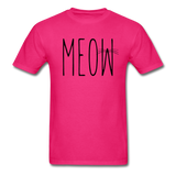 Meow - Unisex Classic T-Shirt - fuchsia