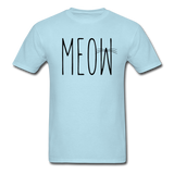 Meow - Unisex Classic T-Shirt - powder blue