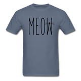 Meow - Unisex Classic T-Shirt - denim