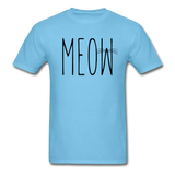 Meow - Unisex Classic T-Shirt - aquatic blue