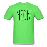 Meow - Unisex Classic T-Shirt - kiwi