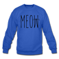 Meow - Crewneck Sweatshirt - royal blue