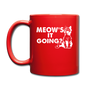 Meow's It Going - White - Full Color Mug - red