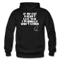 If My Cat Doesn's Like You - White - Gildan Heavy Blend Adult Hoodie - black