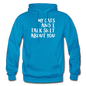 My Cats And I Talk - White - Gildan Heavy Blend Adult Hoodie - turquoise