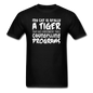 My Cat Is Really A Tiger - White - Unisex Classic T-Shirt - black