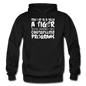 My Cat Is Really A Tiger - White - Gildan Heavy Blend Adult Hoodie - black