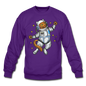 Astronaut Cat - Crewneck Sweatshirt - purple