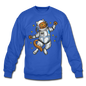 Astronaut Cat - Crewneck Sweatshirt - royal blue