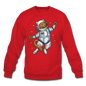 Astronaut Cat - Crewneck Sweatshirt - red