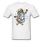 Astronaut Cat - Unisex Classic T-Shirt - white