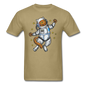 Astronaut Cat - Unisex Classic T-Shirt - khaki