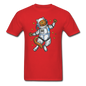 Astronaut Cat - Unisex Classic T-Shirt - red