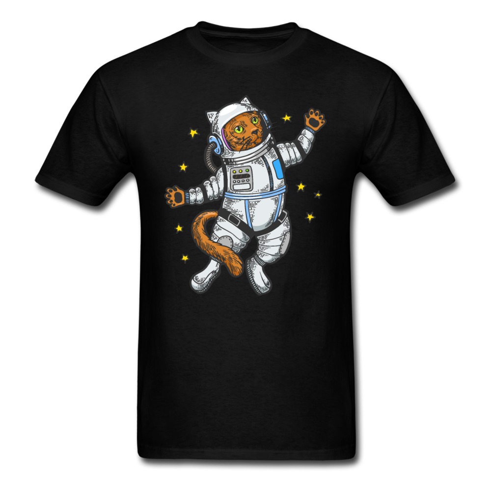 Astronaut Cat - Unisex Classic T-Shirt - black