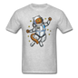 Astronaut Cat - Unisex Classic T-Shirt - heather gray