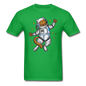 Astronaut Cat - Unisex Classic T-Shirt - bright green