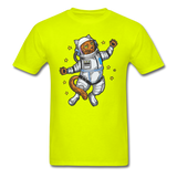 Astronaut Cat - Unisex Classic T-Shirt - safety green