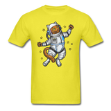 Astronaut Cat - Unisex Classic T-Shirt - yellow