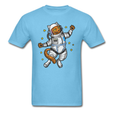Astronaut Cat - Unisex Classic T-Shirt - aquatic blue
