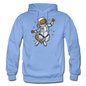 Astronaut Cat - Gildan Heavy Blend Adult Hoodie - carolina blue