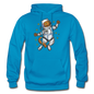 Astronaut Cat - Gildan Heavy Blend Adult Hoodie - turquoise