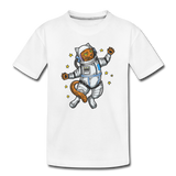 Astronaut Cat - Toddler Premium T-Shirt - white