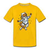 Astronaut Cat - Toddler Premium T-Shirt - sun yellow