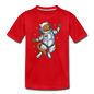 Astronaut Cat - Kids' Premium T-Shirt - red