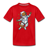 Astronaut Cat - Kids' Premium T-Shirt - red