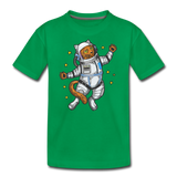 Astronaut Cat - Kids' Premium T-Shirt - kelly green