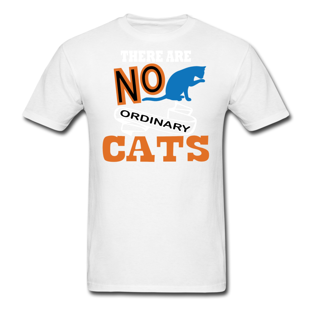 There Are No Ordinary Cats - Unisex Classic T-Shirt - white