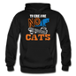 There Are No Ordinary Cats - Gildan Heavy Blend Adult Hoodie - black