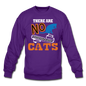 There Are No Ordinary Cats - Crewneck Sweatshirt - purple