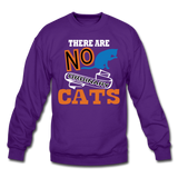 There Are No Ordinary Cats - Crewneck Sweatshirt - purple