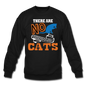 There Are No Ordinary Cats - Crewneck Sweatshirt - black