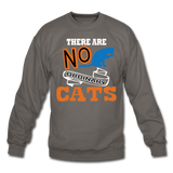 There Are No Ordinary Cats - Crewneck Sweatshirt - asphalt gray