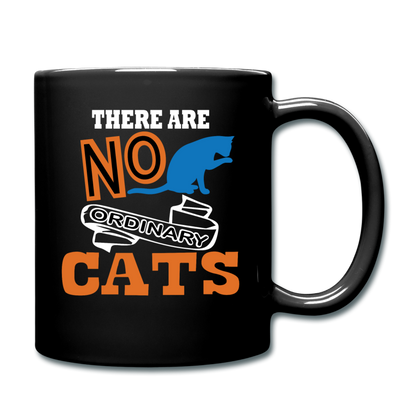 There Are No Ordinary Cats - Full Color Mug - black