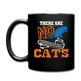 There Are No Ordinary Cats - Full Color Mug - black