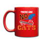 There Are No Ordinary Cats - Full Color Mug - red