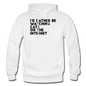 I'd Rather Be Watching Cats - Gildan Heavy Blend Adult Hoodie - white