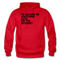 I'd Rather Be Watching Cats - Gildan Heavy Blend Adult Hoodie - red